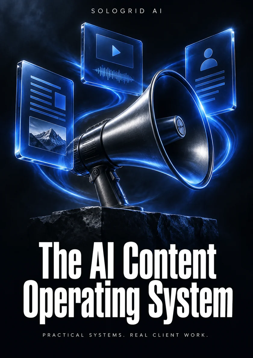 The AI Content Operating System cover