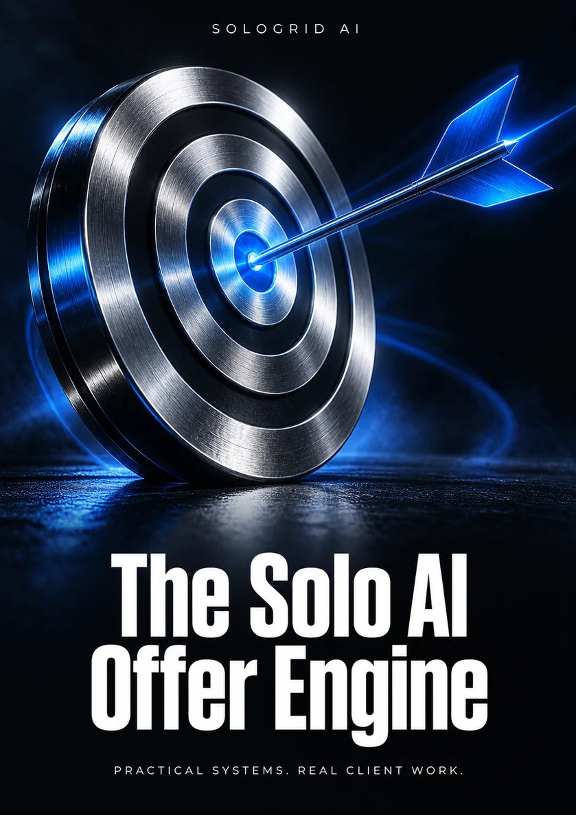 The Solo AI Offer Engine cover